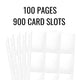 Premium Ultra Clear 9 Pocket Pages Pack of 100 Quantum Sports