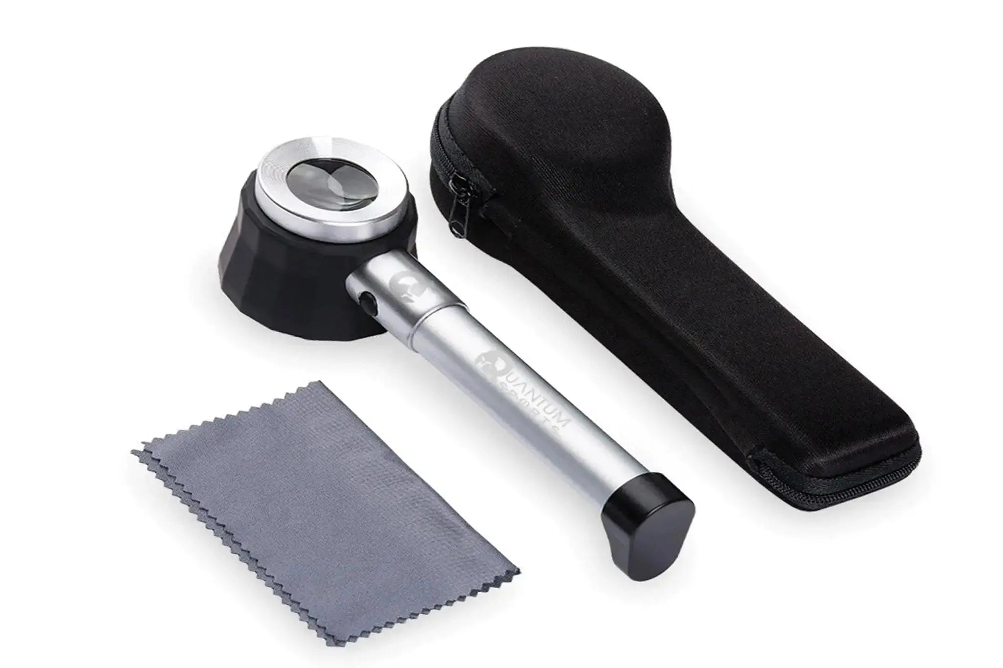 Quantum Magnifiers Coin Magnifier - 15x with Ruler and Case | Quantum Sports